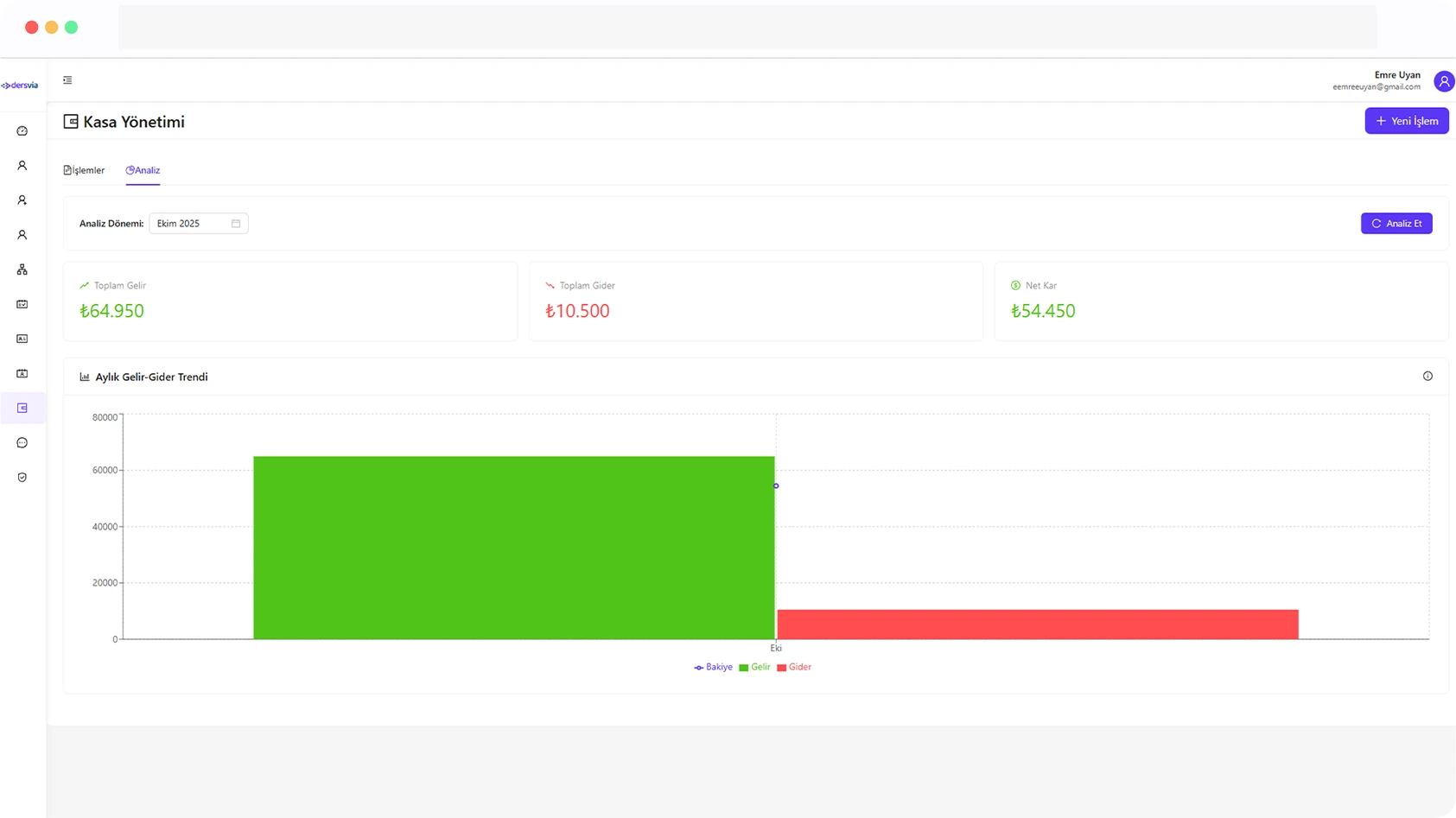 Kurs Takip Sistemi Özellik 2