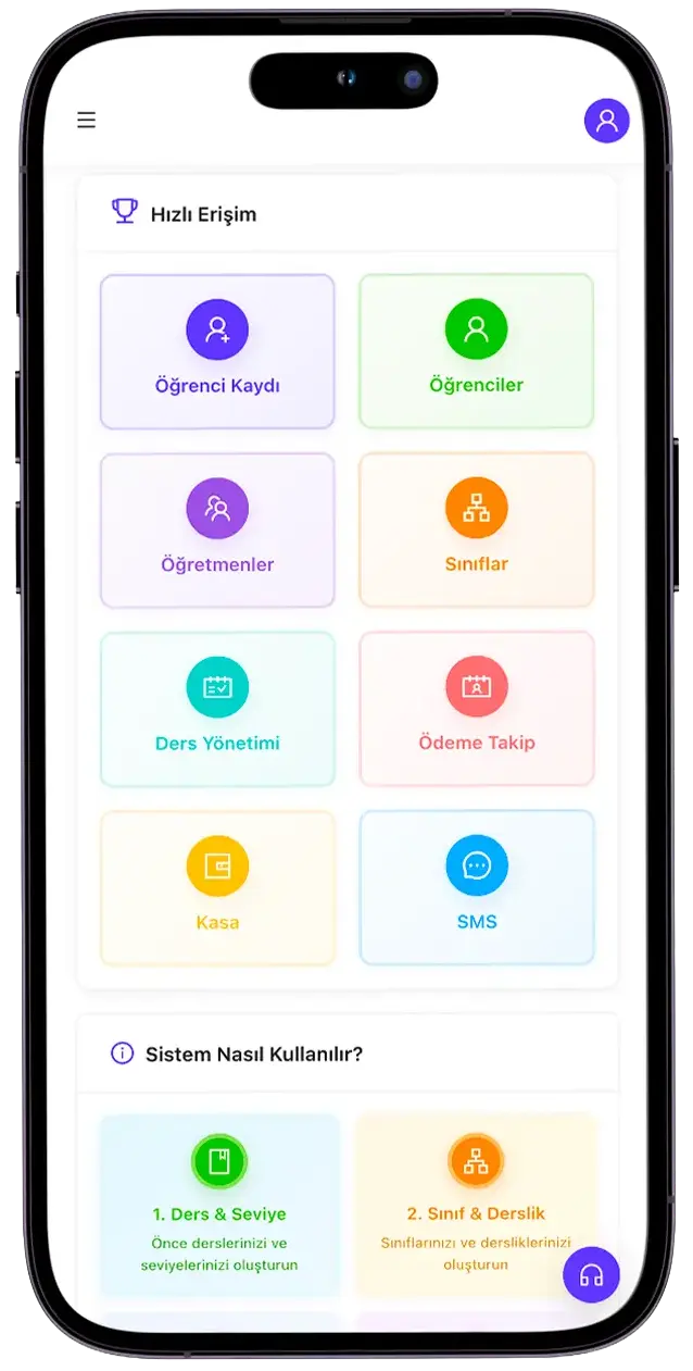 Dersvia Kurs Takip Sistemi Avantajları